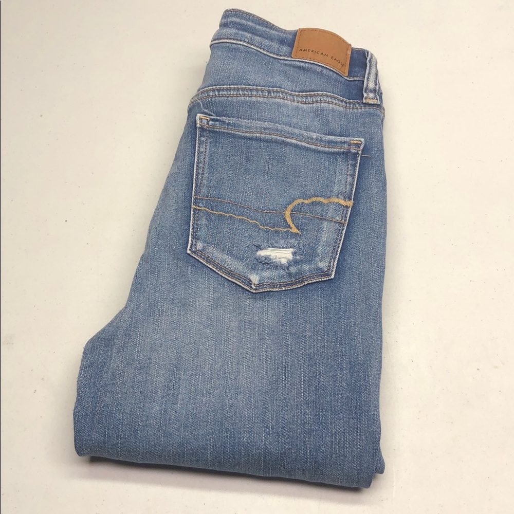 AMERICAN EAGLE HIGHEST RISE JEGGING JEANS 4/27x28 ⭐️